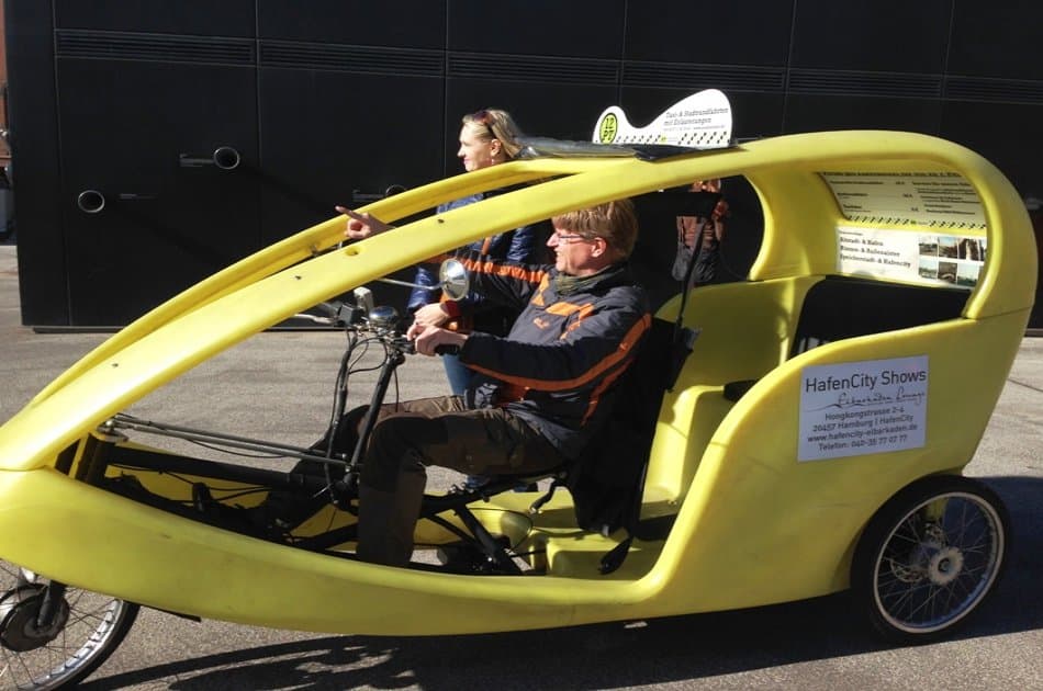 Tour Of Hamburg By Bike And Rickshaw