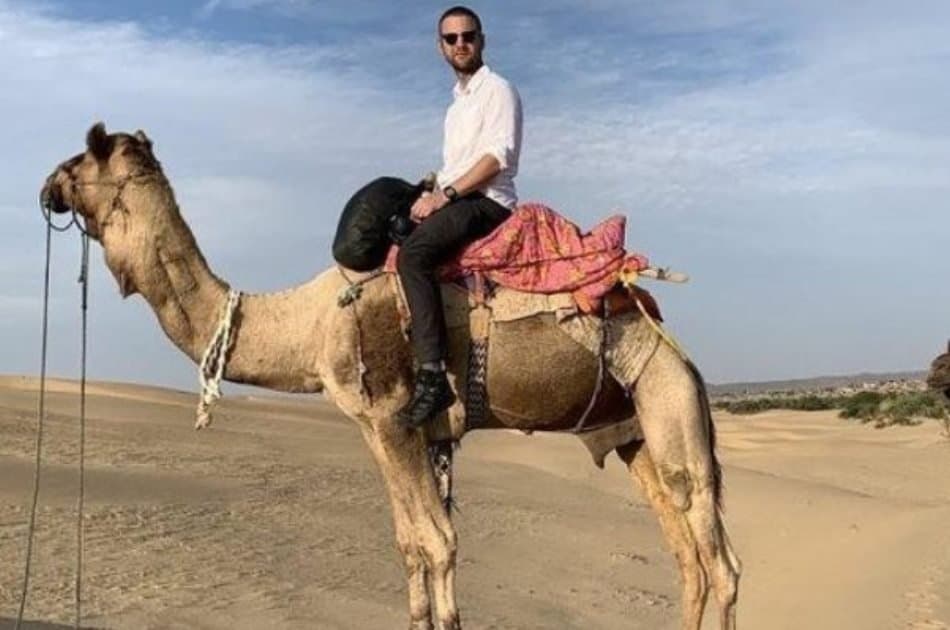 Overnight Stay Under Stars On Desert