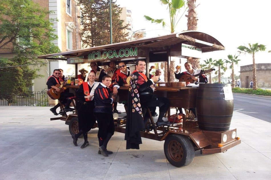 1 Hour Beer Bike Barcelona Tour