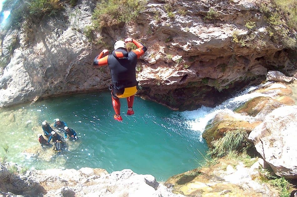 Rio Verde Canyoning Tour from Granada