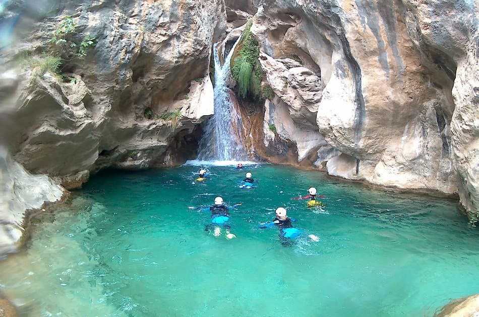 Rio Verde Canyoning Tour from Granada