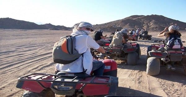 Sunset Desert Safari Trip By Quad Bike from Marsa Alam