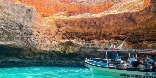 Benagil cave trip and Algarve coastline