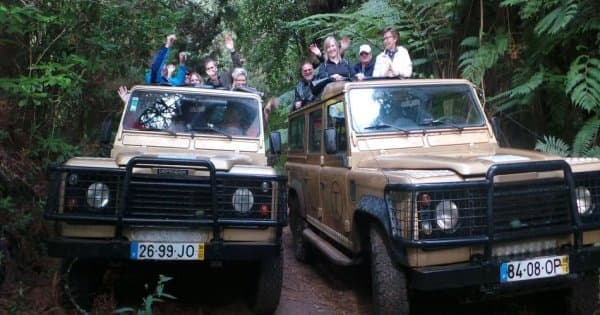 Porto Moniz Lava Pools & Skywalk in Open Roof 4x4 Jeep Tour