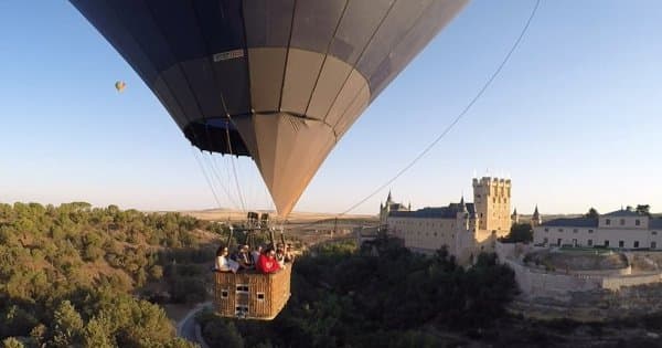 Balloon Ride over World Heritage City of Segovia